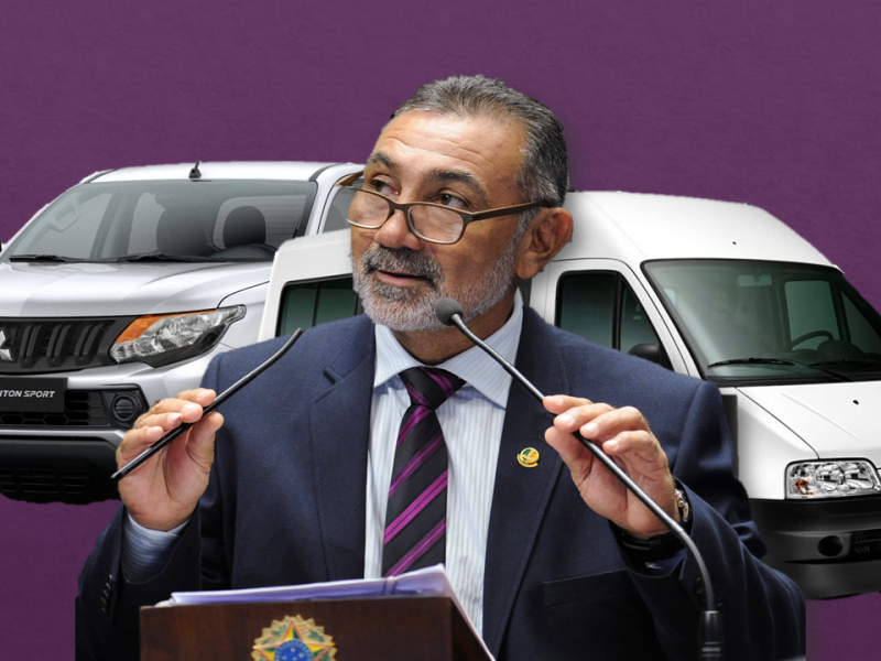 Senador Telmário Mota aluga veículos de beneficiárias de programas sociais do governo